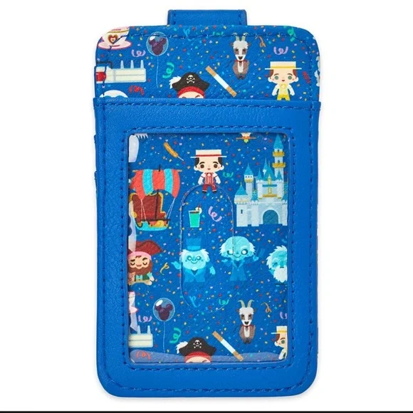Disney Card Holder Wallet - Disney Parks Chibi NWT - Picture 11 of 12
